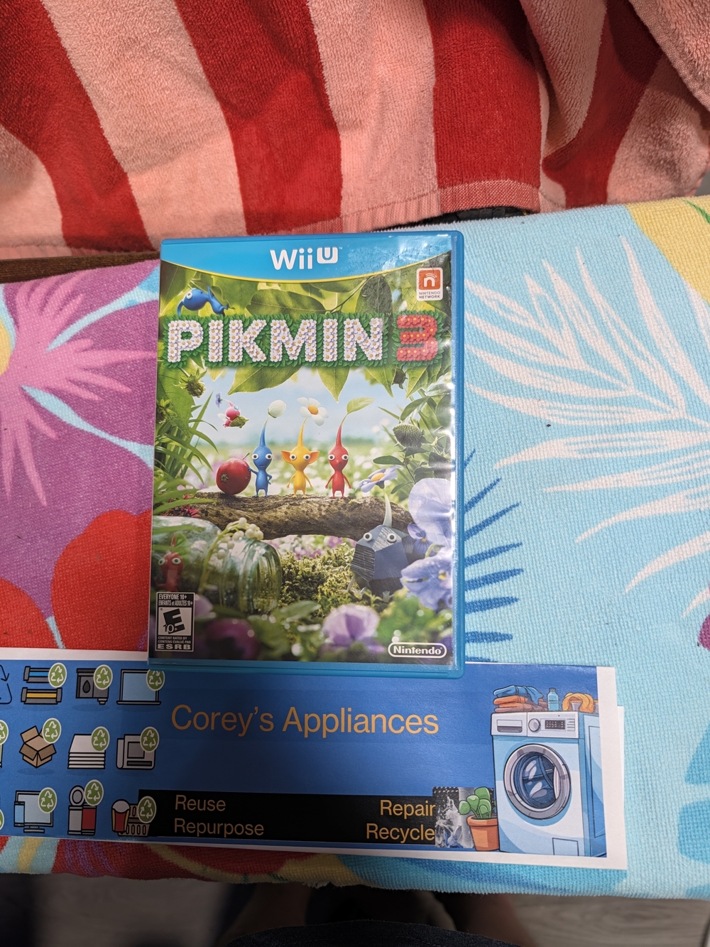 Nintendo Pikmin 3 for Wii U - Green Case